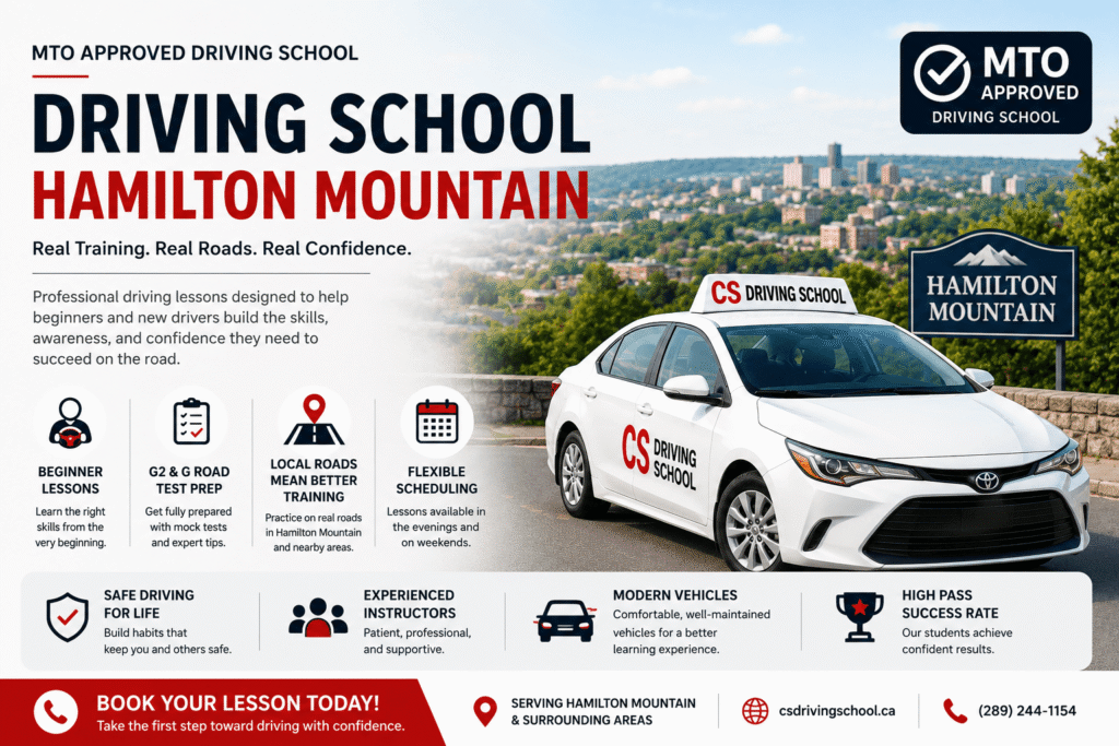 Driving School Hamilton Mountain