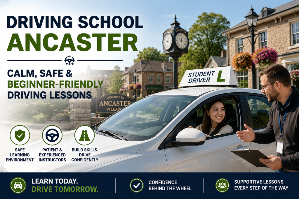 Driving School Ancaster – Calm, Safe & Beginner-Friendly Driving Lessons cs driving school canada
